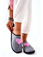 Domácí pantofle Panto Fino II267010 Šedá a růžová