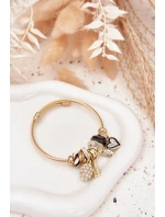 Dámský Náramek Charms Růžový Stříbrný Mouse Dámský Náramek Charms Růžový Stříbrný Mouse