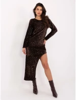 Šaty IT SK 20022.21P hnědé