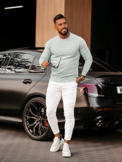 Pánská mikina 279225 mátová - Ola Voga