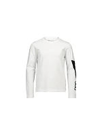 Tričko POC L/S Tee Jr, bílé