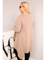 Dámská tunika Plus Size bavlněná s asymetrickým střihem fango