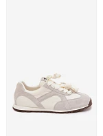 Semišové Dámské Tenisky Vinceza 86427 Šedé