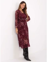Šaty IT SK 11389 2.12P bordó Šaty IT SK 11389 2.12P bordó