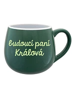 Personalizovaný keramický buclatý hrneček - budoucí paní