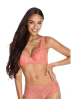 Dámská podprsenka CARMELA M-053/22 Broskvová Dámská podprsenka CARMELA M-053/22 Broskvová