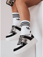 Dámské tenisky na platformě HYPERWAY black FashionStreet ZY0586 Dámské tenisky na platformě HYPERWAY black FashionStreet ZY0586