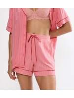 Amourette Jacquard Boyfriend Short - RED - TRIUMPH RED - TRIUMPH