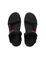 Lee Cooper pánské boty na suchý zip sandály na letní pláž světle černé