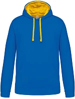 Kariban K 446 Kontrastní mikina s kapucí 20.K446 light royal blue/yellow Kariban K 446 Kontrastní mikina s kapucí 20.K446 light royal blue/yellow