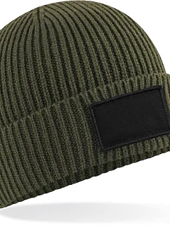 Beechfield B 442R Čepice Patch "Fashion" 53.442R military green/black