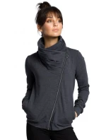 B071 Mikina na zip - ecru barva B071 Mikina na zip - ecru barva