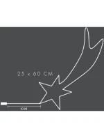 DEKORATIVNÍ ZÁVĚSNÉ SVÍTIDLO COMET 35LED RGB USB