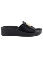 Dámské žabky na platformě černé Potocki 43326