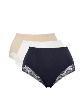 Mitex Ela 3-pack barva: černá/bílá/béžová