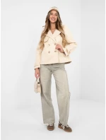 Bunda IT KR 97335.04 světle béžová Bunda IT KR 97335.04 světle béžová