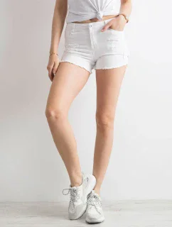 JMP SN BK2162 šortky 1.15P bílá