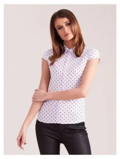 Dámská halenka s puntíky 9058 - FPrice