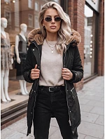 Dámská bunda SNOWFALL parka černá FashionStreet TY4087