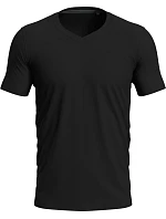 Stedman Stretch-T V-neck Pánské tričko s výstřihem do V 05.9610 black opal