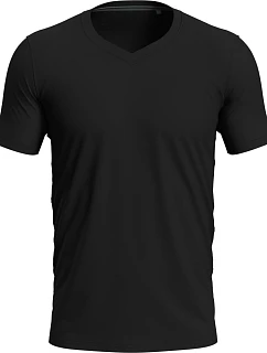 Stedman Stretch-T V-neck Pánské tričko s výstřihem do V 05.9610 black opal