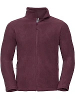 Russell Athletic 870M Fleecová bunda 10.870M burgundy Russell Athletic 870M Fleecová bunda 10.870M burgundy