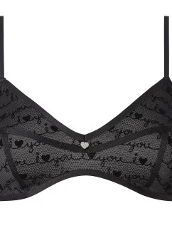 Dámská nevyztužená podprsenka I Heart You V-Day QF6713E-VE6 - Calvin Klein