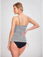 Vrchní díl plavek Tankiny Anya Stripe SW0891 černá bílá - Panache Vrchní díl plavek Tankiny Anya Stripe SW0891 černá bílá - Panache