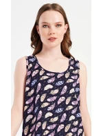 Dámská noční košile na ramínka Peříčka