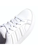 Sportovní boty adidas VS PACE 2.0 K z ekologické kůže, bílé (IE3468)