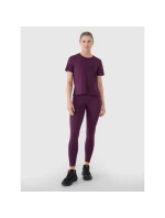 Dámské oversize rychleschnoucí tréninkové tričko 4F 4FRSS25TFTSF1236-50S