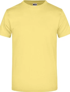 Daiber JN 02 Tričko z těžké bavlny 02.0002 light yellow