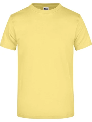 Daiber JN 02 Tričko z těžké bavlny 02.0002 light yellow