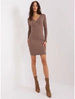RV SK 9220 šaty.72 hnědá