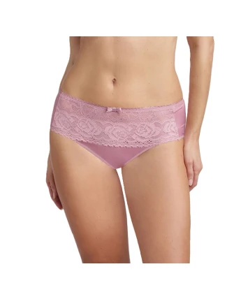 Dámské krajkové kalhotky PLAYTEX FLOWER ELEGANCE RCS MIDI BRIEF - PLAYTEX - růžová