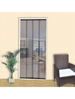 LAMELOVÁ MOSKYTIÉRA 100X220 POLYESTER+PÁSEK NA SUCHÝ ZIP