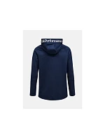 Mikina PEAK PERFORMANCE M Rider Essentials Zip Hood, tmavě modrá Mikina PEAK PERFORMANCE M Rider Essentials Zip Hood, tmavě modrá