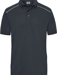 Daiber JN 892 Pánské pracovní piqué polo "Solid" 02.0892 carbon
