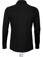 NEOBLU Balthazar Men Košile s dlouhým rukávem 24.3198 deep black NEOBLU Balthazar Men Košile s dlouhým rukávem 24.3198 deep black