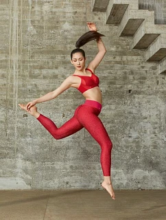 air control sportovní podprsenka výztuž DeltaPad 5544 lipstick - Active