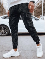 Pánské bojové kalhoty černé FashionStreet UX4362