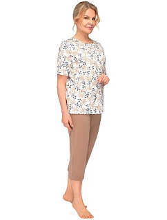 Pyžamo Martel Maria I 200 cr/r 3XL-4XL dámské rozepínací