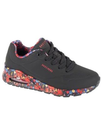 Skechers Uno - Majestic Garden 155583-BKMT Black 36