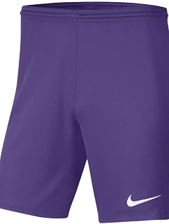 Pánské šortky Nike Dry Park III NB K purple BV6855 507