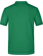 Daiber JN 569 Pánské žerzejové elastické polo 02.0569 irish green/white Daiber JN 569 Pánské žerzejové elastické polo 02.0569 irish green/white