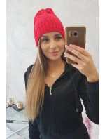 Dámská čepice Irmina K333 červená Dámská čepice Irmina K333 červená