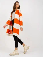 Svetr TW SW BI M3022.29X oranžová Svetr TW SW BI M3022.29X oranžová