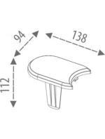 Zahradní zábrana PALISADA SHEET 3,8M hnědá