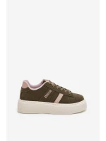 Dámské Tenisky Na Platformě Big Star SS274349 Zelené