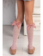 DĚTSKÉ PODKOLENKY S KRAJKOVOU APLIKACÍ DR2506